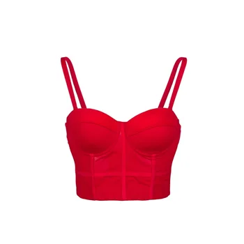 Red Solid Ladies Brassiere Bra Push Up Bralette Crop Top Bustier Bralet Sexy Hot Underwear Bras For Women Soutien Gorge Femme
Red Solid Ladies Brassiere Bra Push Up Bralette Crop Top Bustier Bralet Sexy Hot Underwear Bras For Women Soutien Gorge Femme