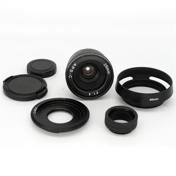 1 Set Camera 25mm f/1.4 C-Mount Lens For APS-C Camera nex nex3 nex5+C-NEX adapter+lens hood+Macro Ring*2+Nex lens rear caps new
1 Set Camera 25mm f/1.4 C-Mount Lens For APS-C Camera nex nex3 nex5+C-NEX adapter+lens hood+Macro Ring*2+Nex lens rear caps new