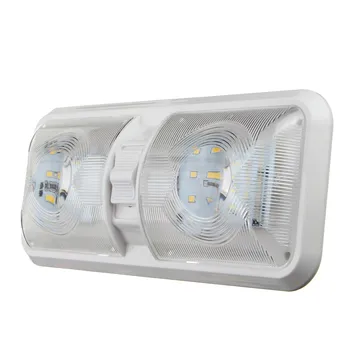 1PC 12V 48 LED Double Dome Interior Light Roof Ceiling Reading For Camper For RV Boat Trailer Plastic White
1PC 12V 48 LED Double Dome Interior Light Roof Ceiling Reading For Camper For RV Boat Trailer Plastic White