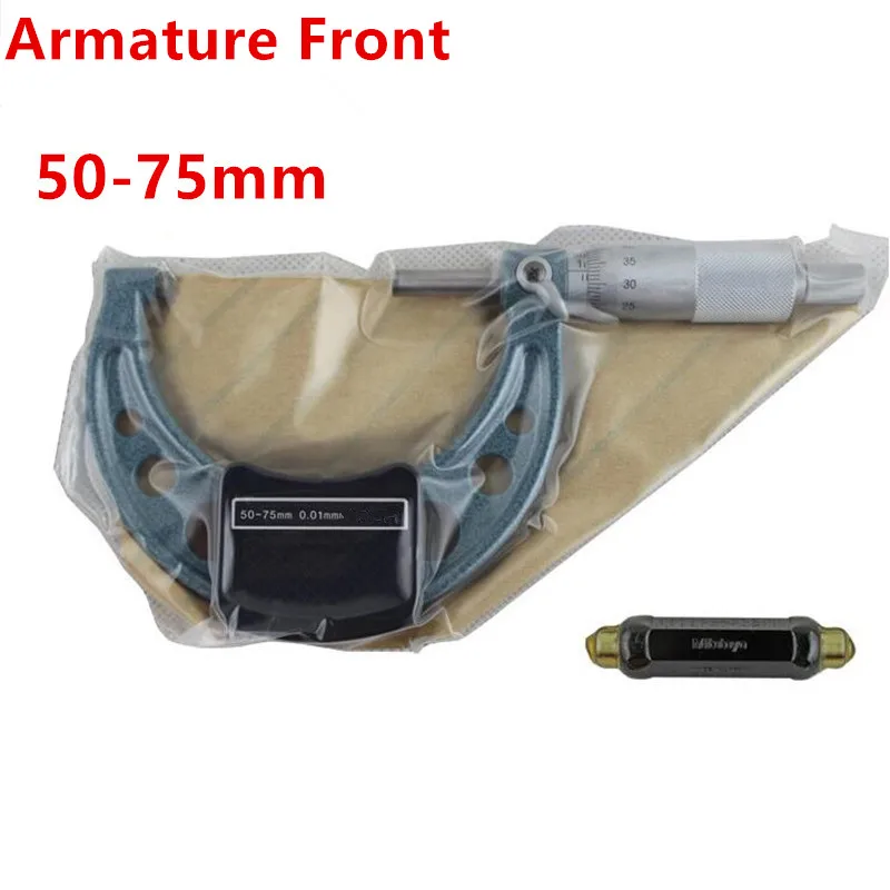 1PCS Outside Micrometers 0-25 25-50 50-75mm Metalworking Measuring Accuracy 0.01mm Measuring Gauging Tools Measurement
1PCS Outside Micrometers 0-25 25-50 50-75mm Metalworking Measuring Accuracy 0.01mm Measuring Gauging Tools Measurement