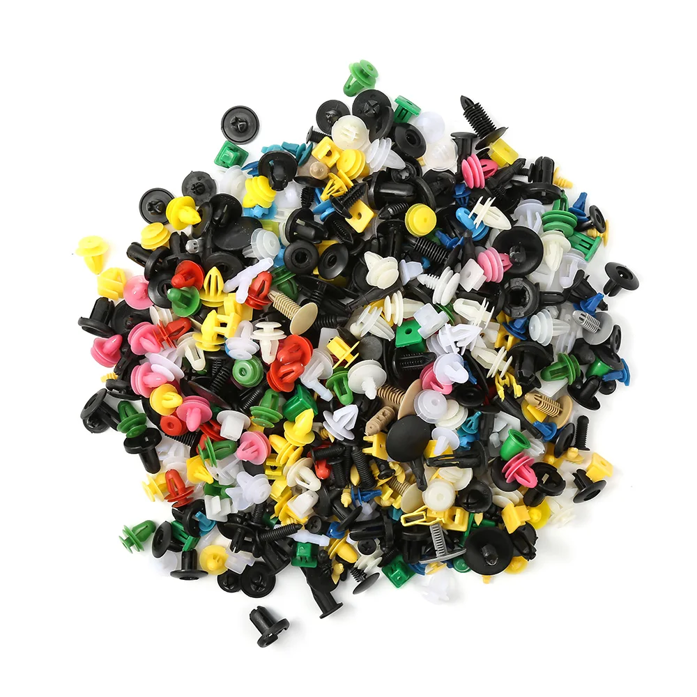 500PCS Universal Mixed Fasteners Door Trim Panel Auto Bumper Rivet Car Clips Retainer Push Engine Cover Fender Fastener Clips
500PCS Universal Mixed Fasteners Door Trim Panel Auto Bumper Rivet Car Clips Retainer Push Engine Cover Fender Fastener Clips