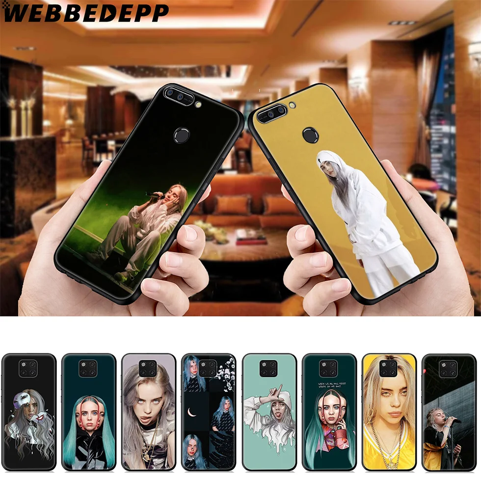 WEBBEDEPP Billie Eilish Cute Soft Case for Huawei Mate Honor 20 6A 7A 7C 7X 8 9 9X 10 View 20 10 Lite Pro Mate 30 20 Lite Pro
WEBBEDEPP Billie Eilish Cute Soft Case for Huawei Mate Honor 20 6A 7A 7C 7X 8 9 9X 10 View 20 10 Lite Pro Mate 30 20 Lite Pro