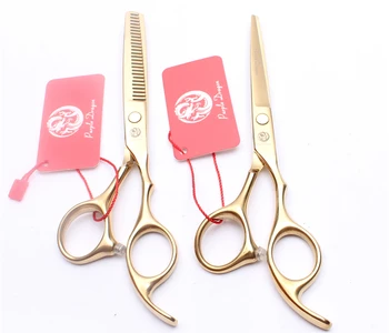 Z1005 5.5" Purple Dragon Golden Hairdressing Shears Cutting Thinning Scissors Beauty Styling Tools Pro Human Hair Scissors Kits 
Z1005 5.5" Purple Dragon Golden Hairdressing Shears Cutting Thinning Scissors Beauty Styling Tools Pro Human Hair Scissors Kits