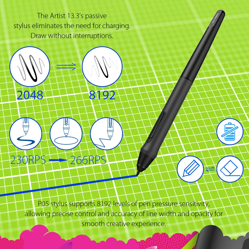 XP-Pen Graphics Tablet Artist 13 (4)