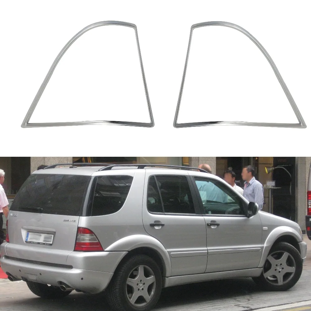 High-quality 2PCS ABS Chrome accessories plated Rear Light Lamp Cover Trim Tail Light Cover For Mercedes-Benz W163 ML 197-2005
High-quality 2PCS ABS Chrome accessories plated Rear Light Lamp Cover Trim Tail Light Cover For Mercedes-Benz W163 ML 197-2005