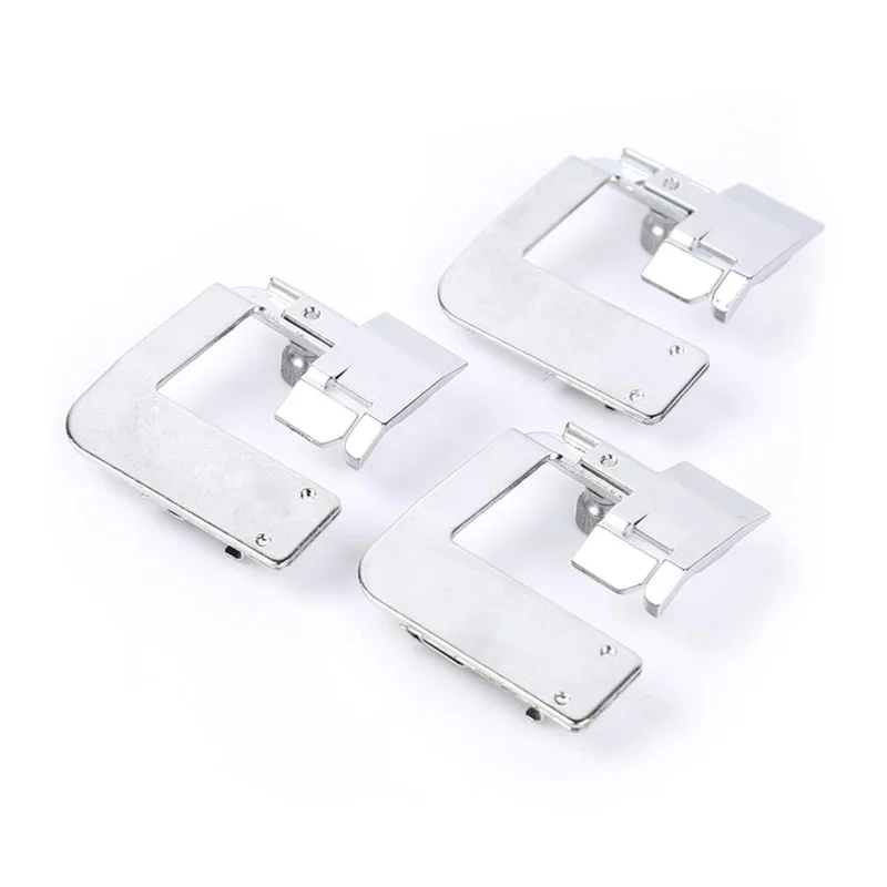Practical Domestic Sewing Machine Foot Presser Rolled Hem Feet Selvage Crimping Presser Household Sewing Machine Accessories
Practical Domestic Sewing Machine Foot Presser Rolled Hem Feet Selvage Crimping Presser Household Sewing Machine Accessories