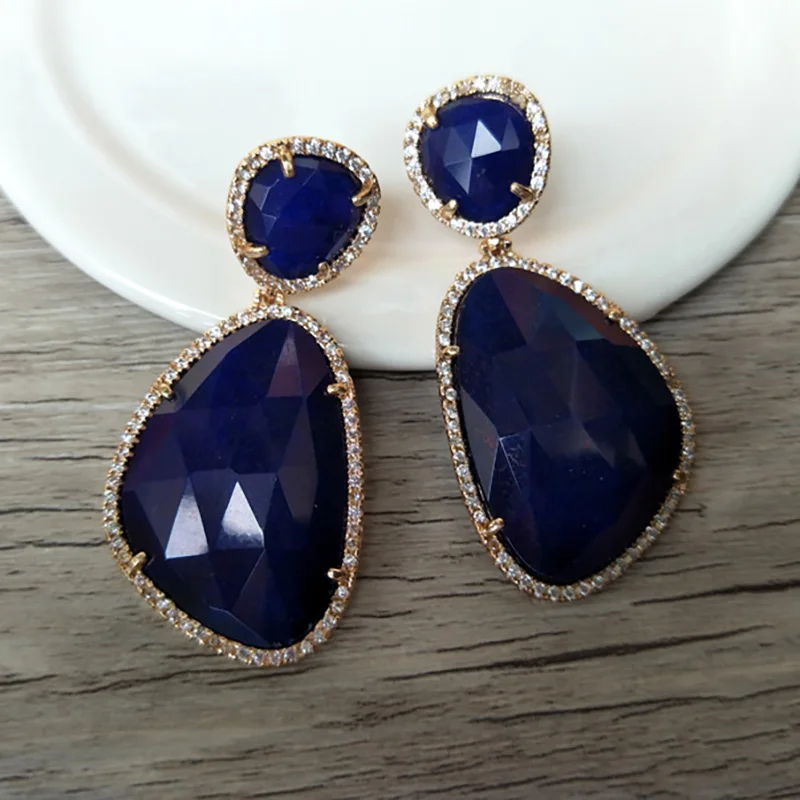 1 Pair Cat Eyes' Gem stone Jewelry Drop Opal Stone Earrings, Micro Pave CZ Faceted Stone Dangle Earrings For Women Jewelry ER205
1 Pair Cat Eyes' Gem stone Jewelry Drop Opal Stone Earrings, Micro Pave CZ Faceted Stone Dangle Earrings For Women Jewelry ER205