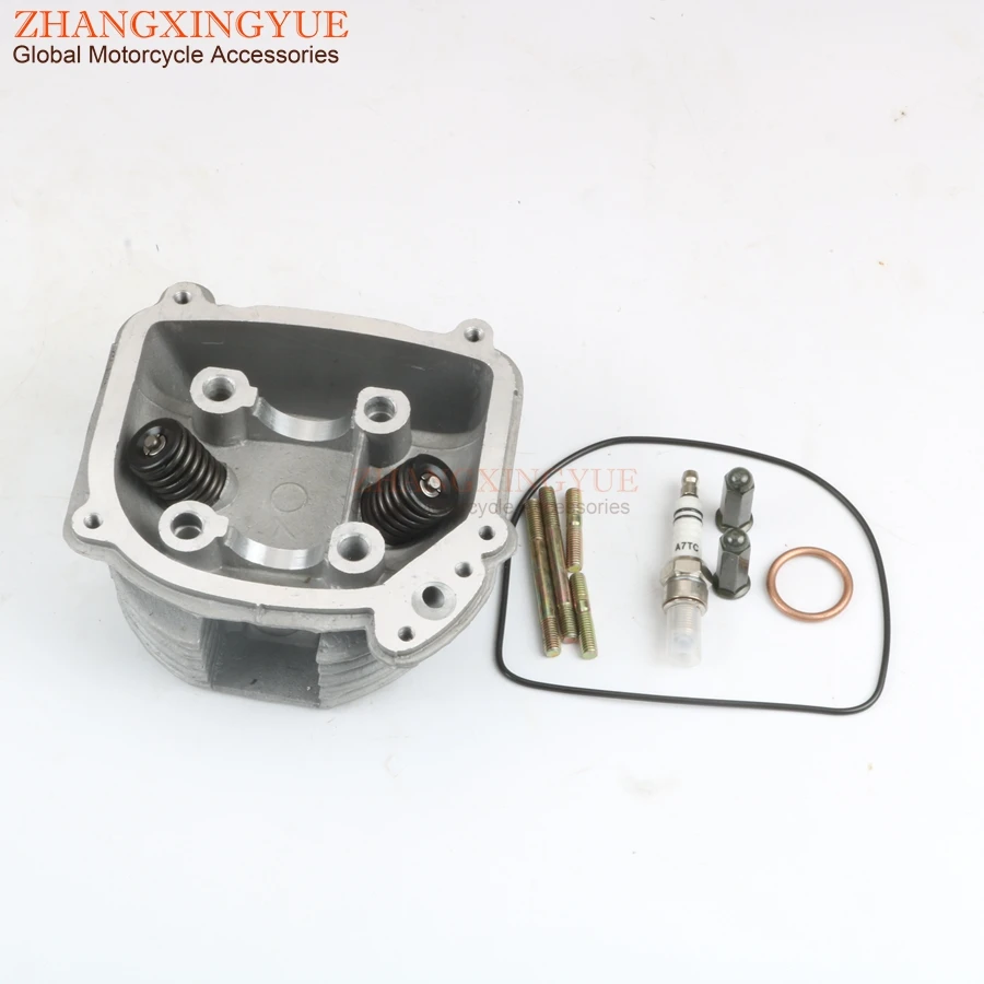 57.4mm EGR Cylinder Head Assembly & A7TC Spark Plug for TNG DR150 Low Boy Milano 150 GY6 150cc 157QMJ 4T
57.4mm EGR Cylinder Head Assembly & A7TC Spark Plug for TNG DR150 Low Boy Milano 150 GY6 150cc 157QMJ 4T