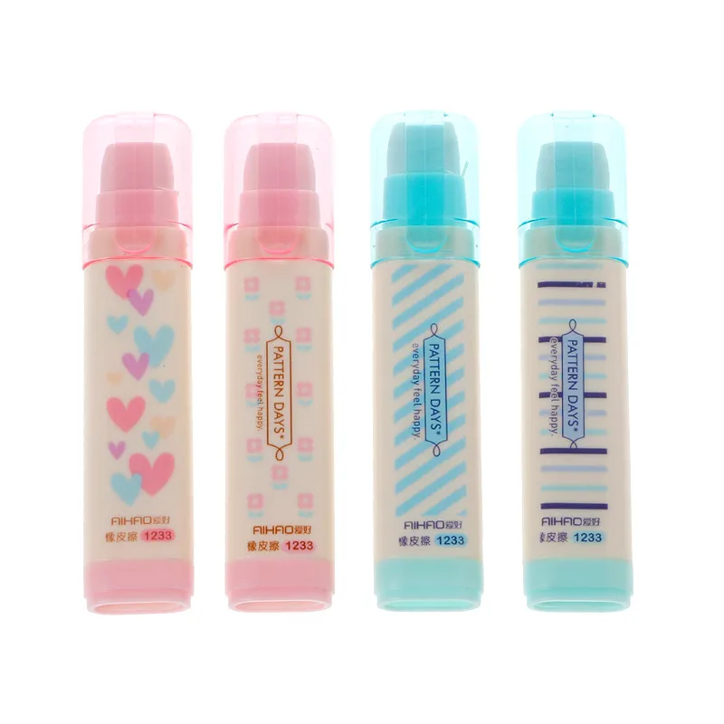 New Creative Flower Heart Rubber Erasers Lovely Stripe Pencil Eraser For Kids Gift Creative Korean Stationery Novelty Item
New Creative Flower Heart Rubber Erasers Lovely Stripe Pencil Eraser For Kids Gift Creative Korean Stationery Novelty Item