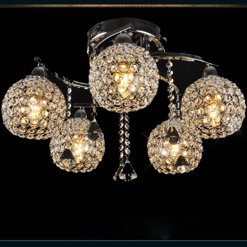 High grade LED K9 crystal ceiling lights Modern dining room lamps European luxury lamps Corridor lights Stairs decorative lights
High grade LED K9 crystal ceiling lights Modern dining room lamps European luxury lamps Corridor lights Stairs decorative lights