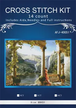 oneroom Beautiful scenery and angel Embroidery Crafts Needlework 14CT Unprinted Arts Cross Stitch Kits DMC DIY Quality
oneroom Beautiful scenery and angel Embroidery Crafts Needlework 14CT Unprinted Arts Cross Stitch Kits DMC DIY Quality