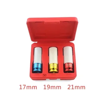 1/2" 17/19/21mm Universal Wheel Lock Nut Removal Socket Wrench For Mercedes BENZ
1/2" 17/19/21mm Universal Wheel Lock Nut Removal Socket Wrench For Mercedes BENZ