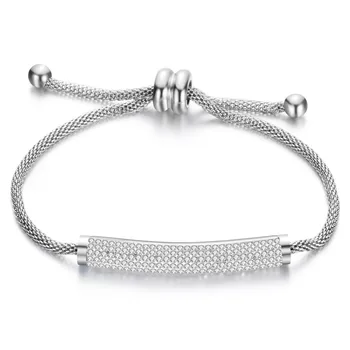 Wholesale Fashion Snake Chain Bracelets Bangles Jewelry 316L Stainless Steel Crystal Charm Bracelets
Wholesale Fashion Snake Chain Bracelets Bangles Jewelry 316L Stainless Steel Crystal Charm Bracelets