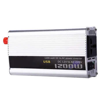OllyMurs 1200W high conversion efficiency Car Power Inverter DC 12V AC 220V Car Inverter Electronic With USB Port XM-10
OllyMurs 1200W high conversion efficiency Car Power Inverter DC 12V AC 220V Car Inverter Electronic With USB Port XM-10