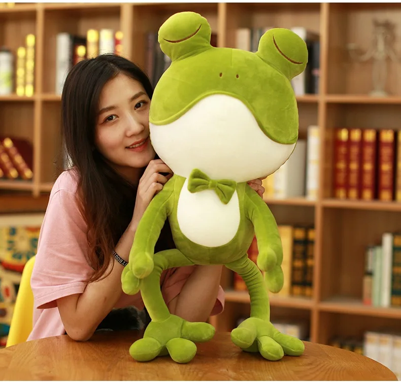 large 80cm cute cartoon frog plush toy soft doll creative throw pillow Christmas gift w2221
large 80cm cute cartoon frog plush toy soft doll creative throw pillow Christmas gift w2221