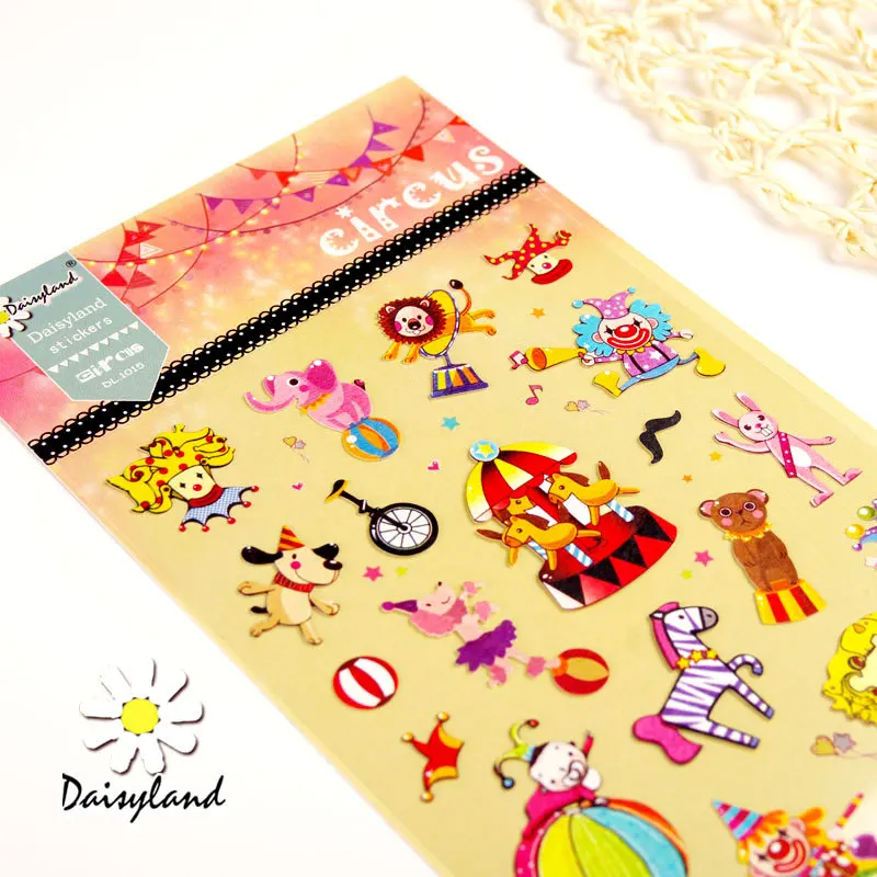1 Sheet Funny Circus Cartoon Daisyland Scrapbook PET Paper Kawaii Stickers Diary Decal Post It Phone Sticker Flakes 1015
1 Sheet Funny Circus Cartoon Daisyland Scrapbook PET Paper Kawaii Stickers Diary Decal Post It Phone Sticker Flakes 1015