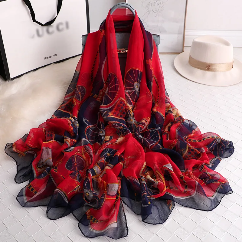2019 luxury brand women scarf summer silk scarves hijabs beach stoles neck head high quality fashion shawls and wraps foulard
2019 luxury brand women scarf summer silk scarves hijabs beach stoles neck head high quality fashion shawls and wraps foulard