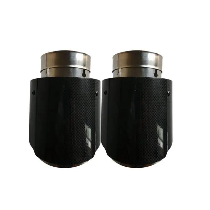 TOP Quality Car 304 Stainless Car Carbon Fiber Exhaust End Pipes Single Muffler Tips For Land Rover Range Rover Evoque Mazda CX5
TOP Quality Car 304 Stainless Car Carbon Fiber Exhaust End Pipes Single Muffler Tips For Land Rover Range Rover Evoque Mazda CX5