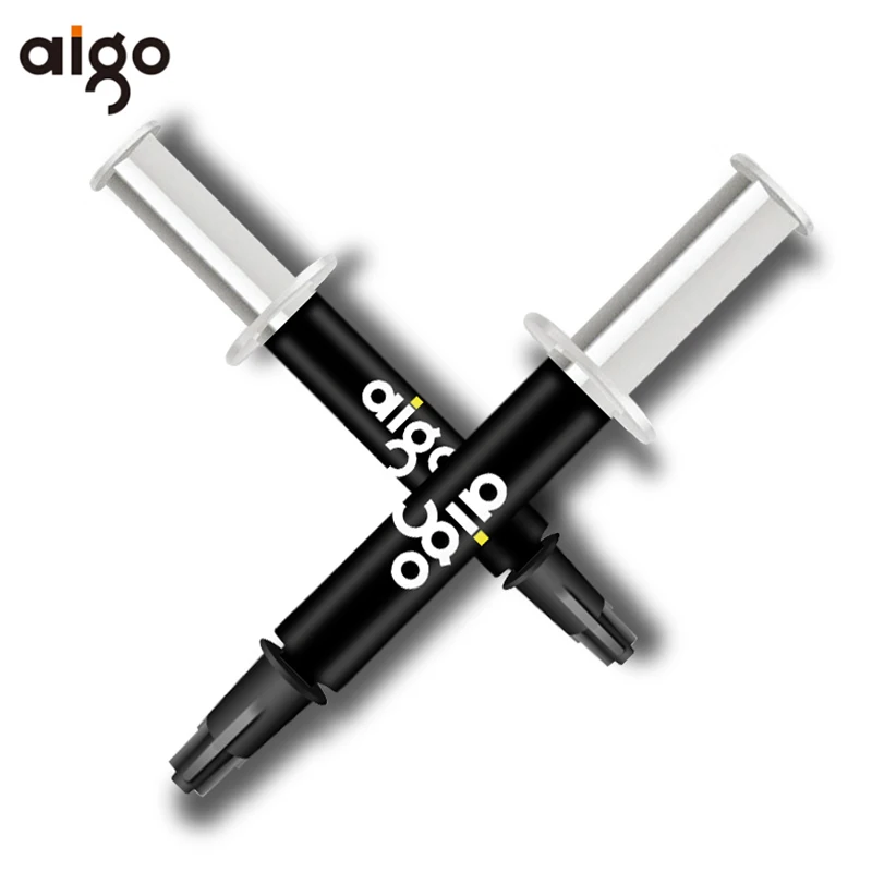 Aigo CPU Cooler Heat Thermal Grease Gray CPU Chip Thermal Grease Paste Fan Conductive Nano Compound Silicone Pasta Termica 3g
Aigo CPU Cooler Heat Thermal Grease Gray CPU Chip Thermal Grease Paste Fan Conductive Nano Compound Silicone Pasta Termica 3g