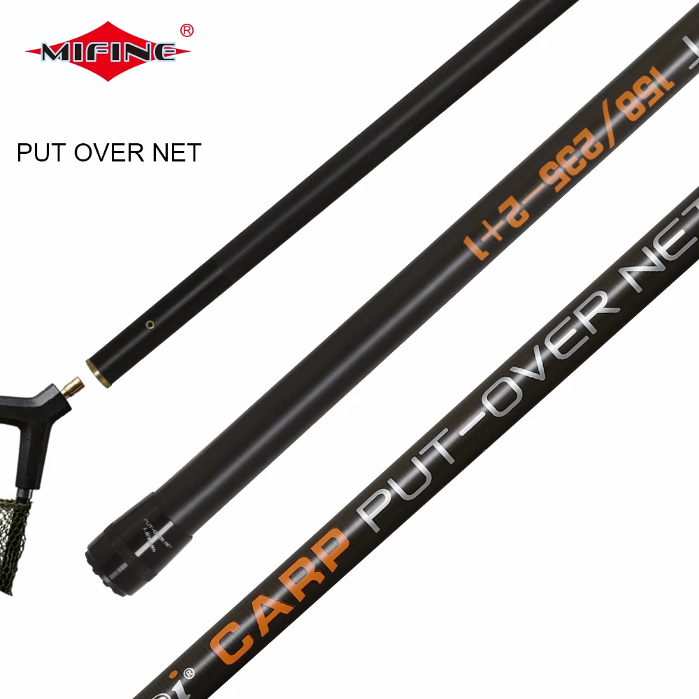 MIFINE Put Over CARP Land Net Pole 1.58M 2.35M CARP Fishing Rod Folding Landing Net
MIFINE Put Over CARP Land Net Pole 1.58M 2.35M CARP Fishing Rod Folding Landing Net
