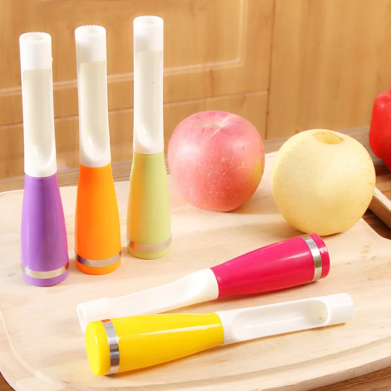Plastic Apple Pear Chili Corer Core Seed Remover Fruit Corers Fruit Vegetable Tools
Plastic Apple Pear Chili Corer Core Seed Remover Fruit Corers Fruit Vegetable Tools