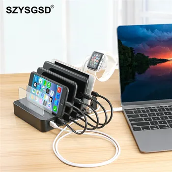 SZYSGSD Universal USB Charging Station 6 Port Multi USB C Charger 45W USB PD Quick Charge for Smartphone Tablet Power Bank
SZYSGSD Universal USB Charging Station 6 Port Multi USB C Charger 45W USB PD Quick Charge for Smartphone Tablet Power Bank