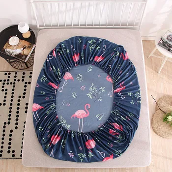 100% Polyester Fitted Bedding Sheet Mattress Cover Bed Protector Cover With Elastic Band Printing Bedding Sheet with Rubber Band
100% Polyester Fitted Bedding Sheet Mattress Cover Bed Protector Cover With Elastic Band Printing Bedding Sheet with Rubber Band
