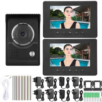 videocitofono Video Intercom Voice Doorbells Two-way Talk Home Doorbell Intercom Kit 110-240V
videocitofono Video Intercom Voice Doorbells Two-way Talk Home Doorbell Intercom Kit 110-240V