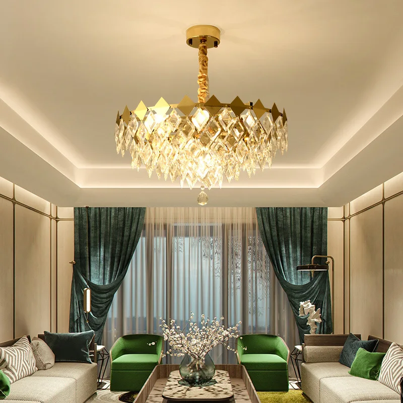 Luxury LED Pendant lights living room suspended lamps bedroom luminaires Nordic dining room fixtures Crystal hanging lighting
Luxury LED Pendant lights living room suspended lamps bedroom luminaires Nordic dining room fixtures Crystal hanging lighting