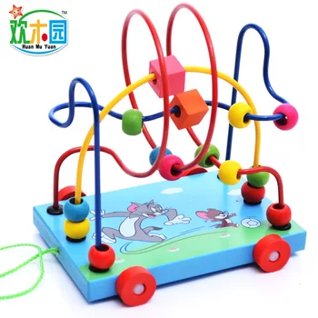 Baby Toys Classic Toy Bead Move Through Wooden Roller Coaster Bead Maze Classic Baby Toy
Baby Toys Classic Toy Bead Move Through Wooden Roller Coaster Bead Maze Classic Baby Toy