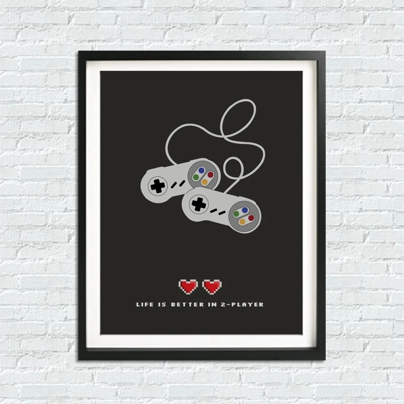 Gamer Wall Art Prints