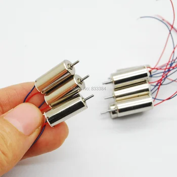 20pcs 7x16mm DC Coreless Motor shaft Dia 1mm 4.2V 120mA 46500RPM High speed motor RC Helicopters Motor
20pcs 7x16mm DC Coreless Motor shaft Dia 1mm 4.2V 120mA 46500RPM High speed motor RC Helicopters Motor