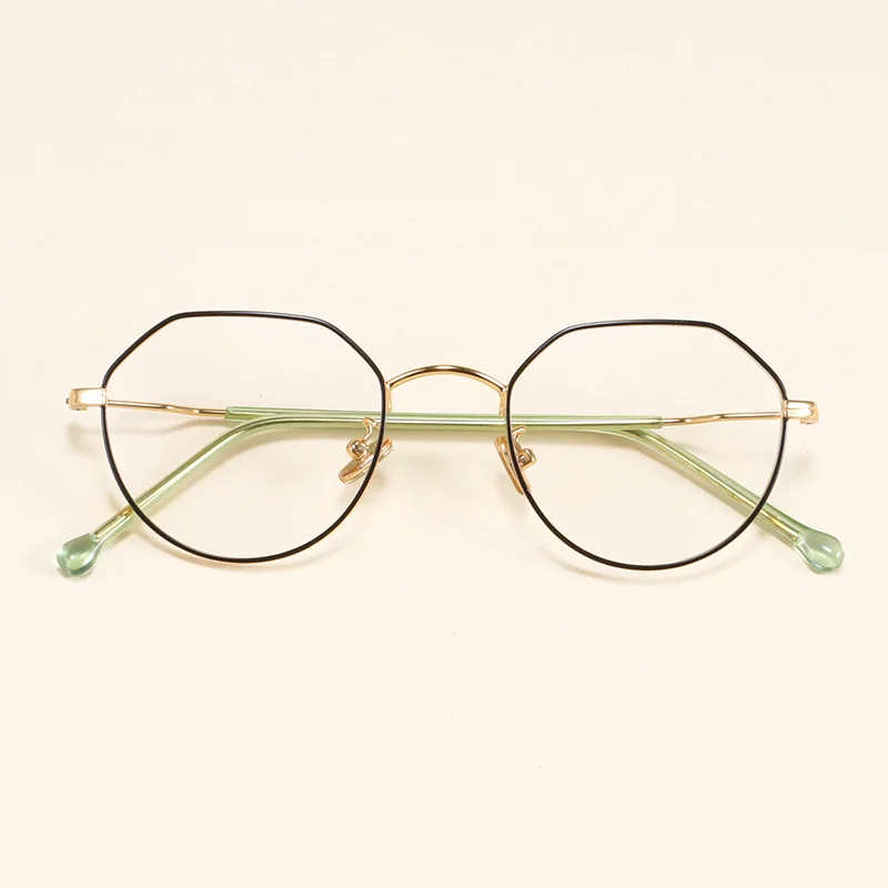 Students Vintage Polygonal Alloy Prescription Glasses Frame Boys & Girls Literary Decoration Clear Lens Myopia Eyeglasses Small
Students Vintage Polygonal Alloy Prescription Glasses Frame Boys & Girls Literary Decoration Clear Lens Myopia Eyeglasses Small