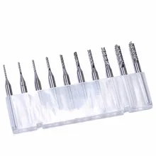 10 Pieces Set Tungsten Carbide Extended PCB Corn Cutter CNC Engraving Wood Router Corn Milling Cutter PCB Drill
10 Pieces Set Tungsten Carbide Extended PCB Corn Cutter CNC Engraving Wood Router Corn Milling Cutter PCB Drill