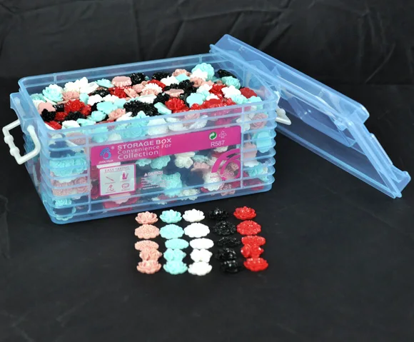 1000Pcs Mixed Style Resin Flower Decoration Crafts Beads Flatback Cabochon Scrapbook DIY Embellishments Accessories (1boxes)
1000Pcs Mixed Style Resin Flower Decoration Crafts Beads Flatback Cabochon Scrapbook DIY Embellishments Accessories (1boxes)