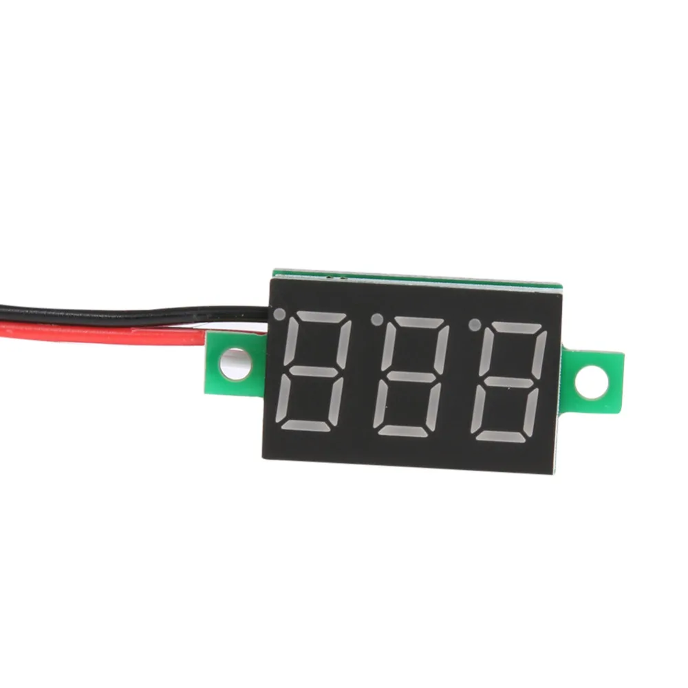 1pcs Digital Voltmeter High Quality 0.36inch LED DC0-100V Three Line Volt Meter Tester For Home Use Red Green Blue Optional
1pcs Digital Voltmeter High Quality 0.36inch LED DC0-100V Three Line Volt Meter Tester For Home Use Red Green Blue Optional