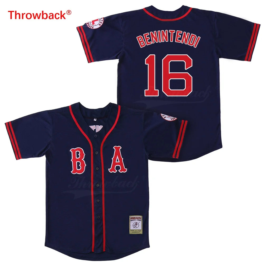 Throwback Jersey Men's Boston Jersey 16 Benintendi Baseball Jersey Red White Grey Green Blue Free Shipping
Throwback Jersey Men's Boston Jersey 16 Benintendi Baseball Jersey Red White Grey Green Blue Free Shipping