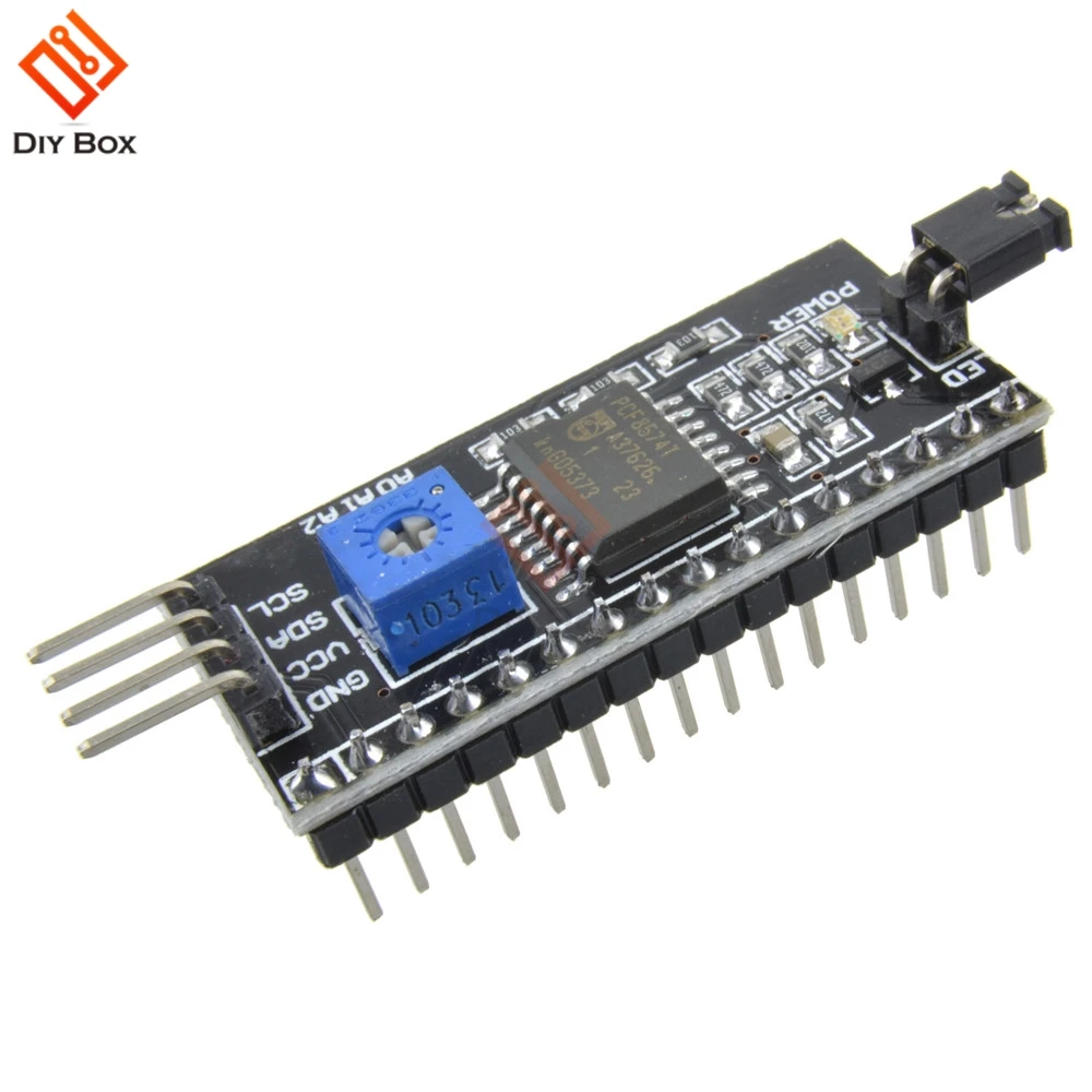 2PCS IIC/I2C/TWI/SPI Serial Interface Board Module Port 5V LCD Adapter Converter Module Compatible For LCD1602 2004 LCD
2PCS IIC/I2C/TWI/SPI Serial Interface Board Module Port 5V LCD Adapter Converter Module Compatible For LCD1602 2004 LCD