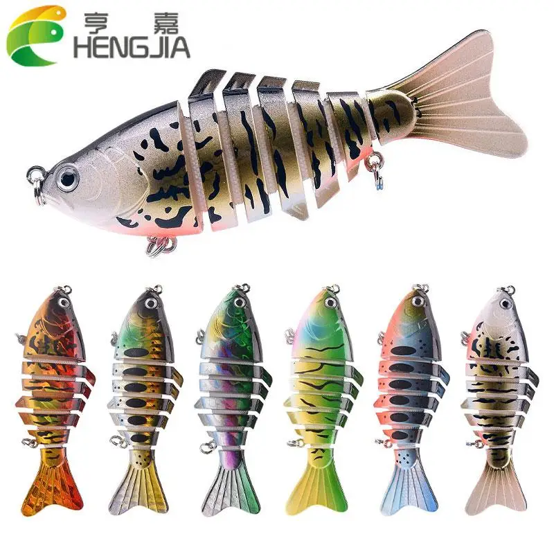 HENGJIA Multi Jointed Swimbait Sinking Wobblers Bass Isca Crankbait Hard Bait Fishing Tackle 10cm 15.6g
HENGJIA Multi Jointed Swimbait Sinking Wobblers Bass Isca Crankbait Hard Bait Fishing Tackle 10cm 15.6g
