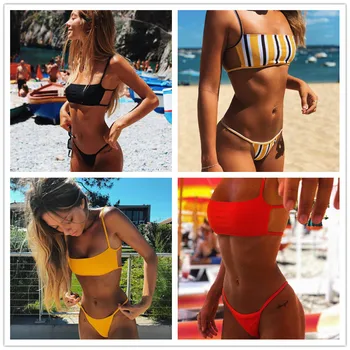 2019 new swimsuit Bikini Fashion nylon solid color ladies split swimsuit beach hot spring bathing suit
2019 new swimsuit Bikini Fashion nylon solid color ladies split swimsuit beach hot spring bathing suit