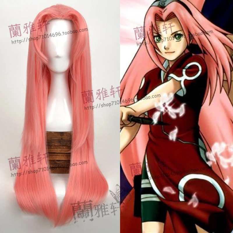 NARUTO Haruno Sakura Wig 70cm Long Pink Straight Synthetic Hair Styled Cosplay Costume Wigs Heat Resistance +Wig cap
NARUTO Haruno Sakura Wig 70cm Long Pink Straight Synthetic Hair Styled Cosplay Costume Wigs Heat Resistance +Wig cap