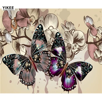 YIKEE butterfly diamond mosaic kit picture new Handmade Needlework DIY Diamond Embroidery Mosaic Rhinestone Picture 505
YIKEE butterfly diamond mosaic kit picture new Handmade Needlework DIY Diamond Embroidery Mosaic Rhinestone Picture 505