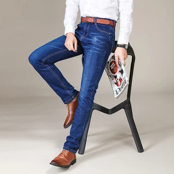 2019 Spring summer Men's Fashion cotton Jeans Business Casual Stretch Slim quality Jean Classic thin Trousers Denim Pants Male
2019 Spring summer Men's Fashion cotton Jeans Business Casual Stretch Slim quality Jean Classic thin Trousers Denim Pants Male