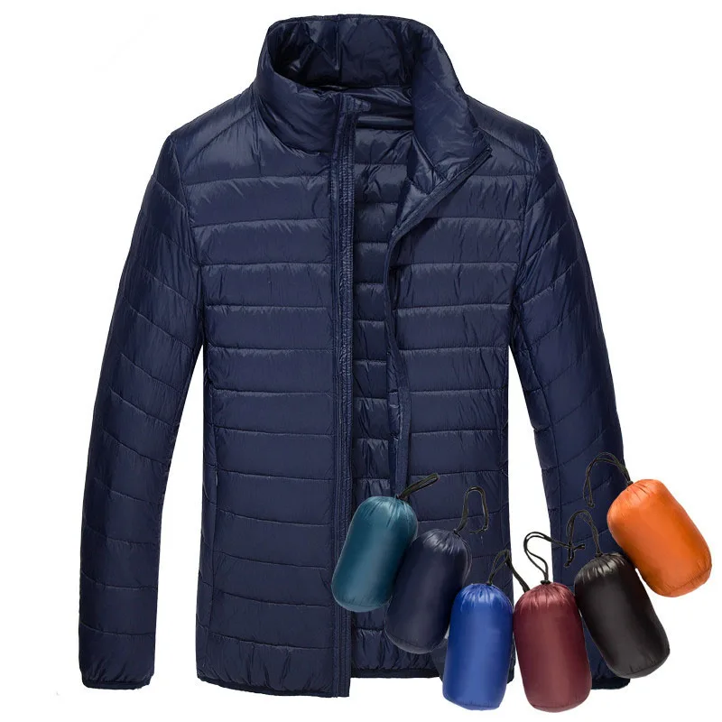 New 2019 autumn winter down jacket men stand collar white duck down coats outerwear plus size M - 6XL
New 2019 autumn winter down jacket men stand collar white duck down coats outerwear plus size M - 6XL