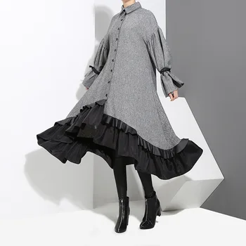 ZSIIBO 2019 Spring Women Temperament Dresses Loose ruffle Winter Long sleeve Fashion Design Female Costume Girl Clothing WGTQ110
ZSIIBO 2019 Spring Women Temperament Dresses Loose ruffle Winter Long sleeve Fashion Design Female Costume Girl Clothing WGTQ110