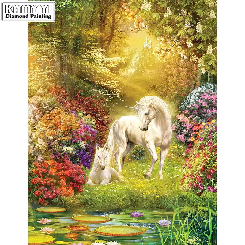 5D DIY Diamond embroidery Cross stitch unicorn Full Square/Round Diamond mosaic Diamond painting decoration HYY
5D DIY Diamond embroidery Cross stitch unicorn Full Square/Round Diamond mosaic Diamond painting decoration HYY