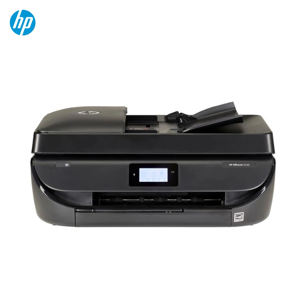 

HP Officejet 5230 - Impresora multifuncion inalambrica (Tinta, Wi-Fi,copiar,escanear,impresion a Doble Cara,10 ppm), Color Negro