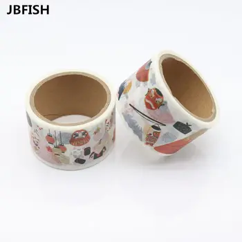 JBFISH Japanese Washi Tape crafts Mixed Color Pastel Patterns DIY Decorative Adhesive Tape Set Masking Paper Tapes 1PCS/Lot 9016
JBFISH Japanese Washi Tape crafts Mixed Color Pastel Patterns DIY Decorative Adhesive Tape Set Masking Paper Tapes 1PCS/Lot 9016