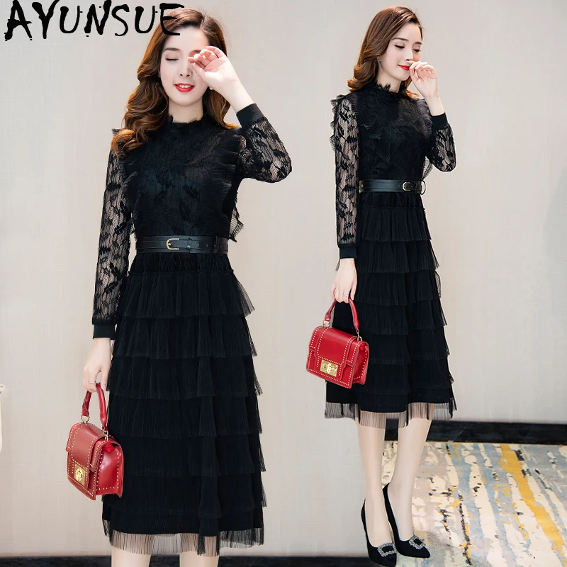 2019 New Women Long Summer Dress Elegant Black Mesh Lace Dress Party Long Sleeve Sexy Dresses Vestidos De Fiesta De Noche KJ1743
2019 New Women Long Summer Dress Elegant Black Mesh Lace Dress Party Long Sleeve Sexy Dresses Vestidos De Fiesta De Noche KJ1743