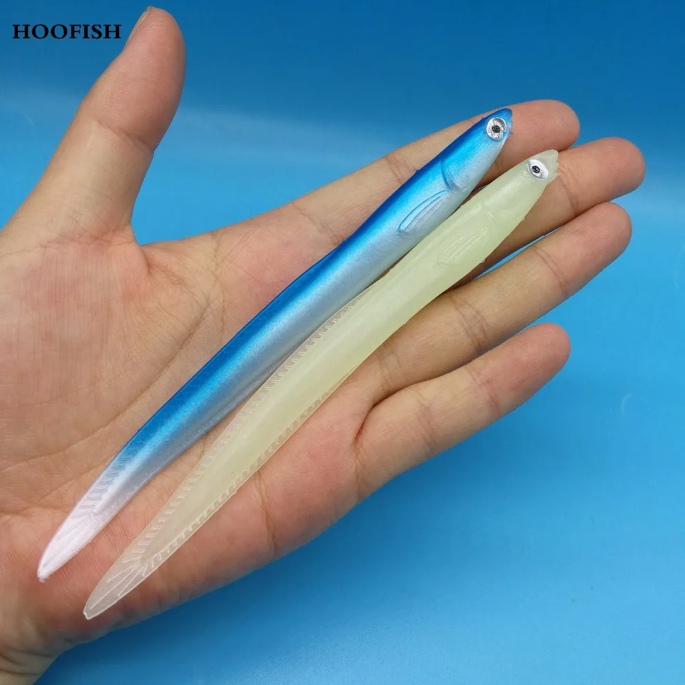 HOOFISH 8pcs/lot Electric eel bionic bait Artificial soft bait 6.5G/13.5CM luminous bait soft lure
HOOFISH 8pcs/lot Electric eel bionic bait Artificial soft bait 6.5G/13.5CM luminous bait soft lure